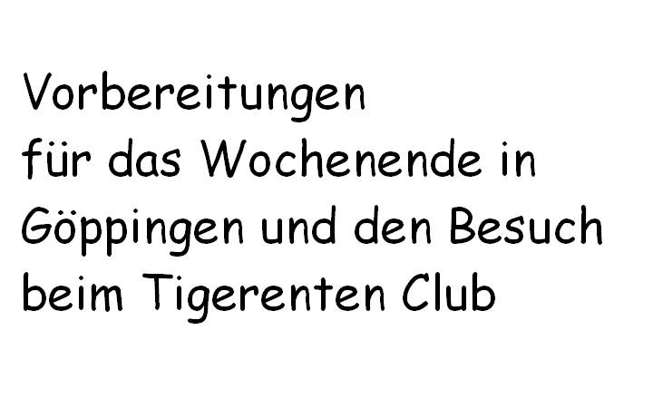 1.0 Vorbereitung